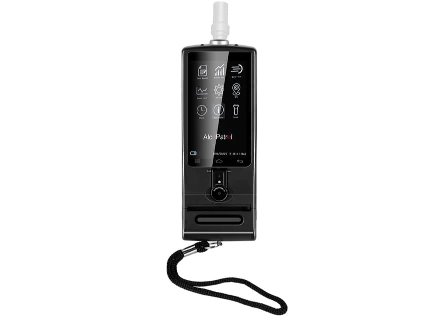 Aparat tester alcool, digital cu imprimanta, afisaj LCD iPS color 4,5"