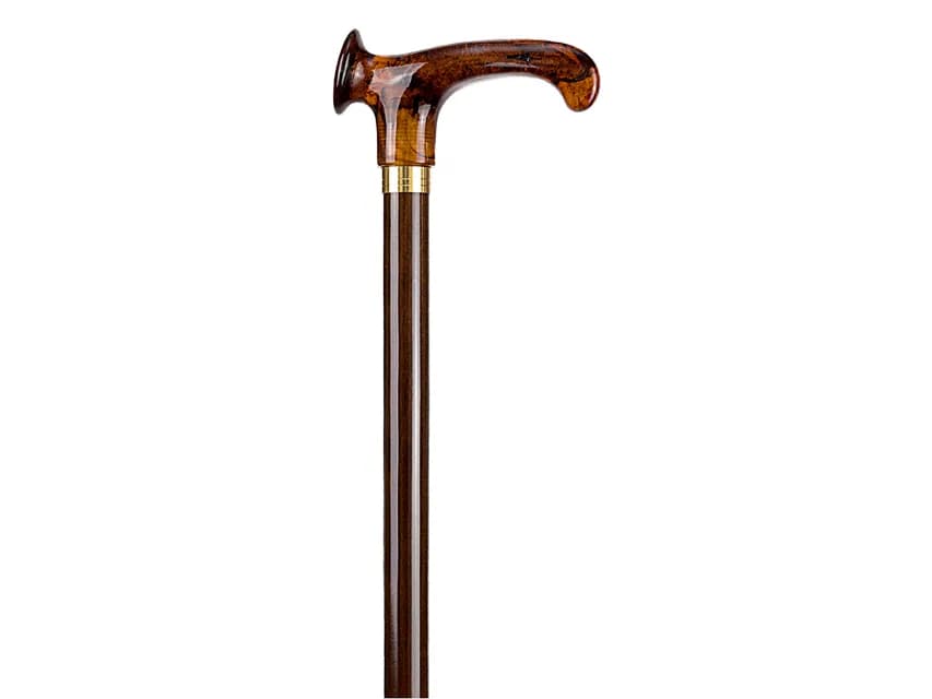 Bat de lemn/baston Raffaello - maner drept in forma de T