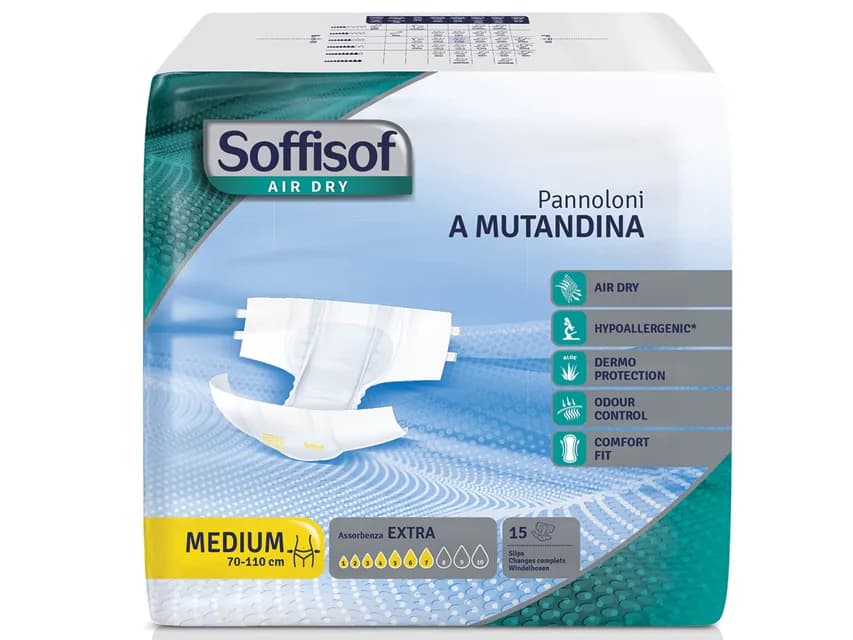 Scutec Soffisof Air Dry pentru incontinență moderată