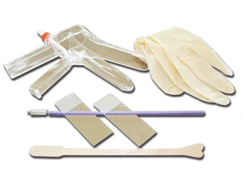 Kit de recoltare steril pentru TEST Papanicolau, cutie cu 1 set sau 100 seturi PAP