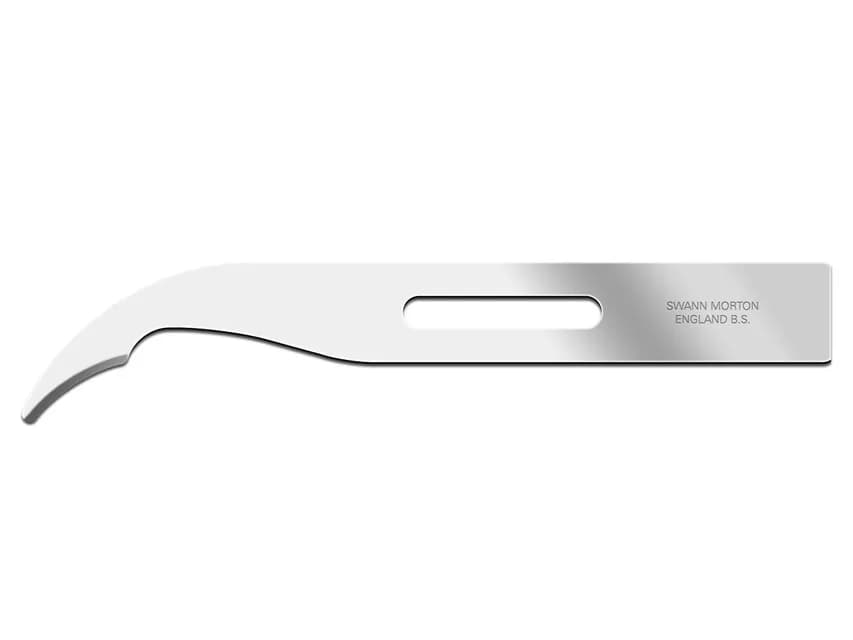 Lame de otel carbon Swann-Morton stitch cutter - sterile