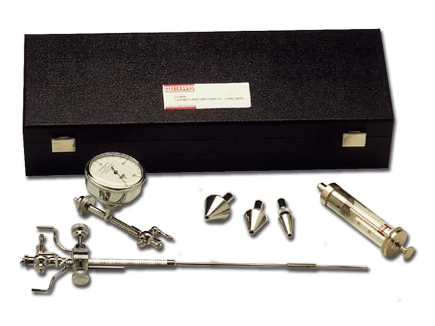 Histerosalpingograf schultze - instrument pentru histero-salpingografie si insuflatie tubara - complet
