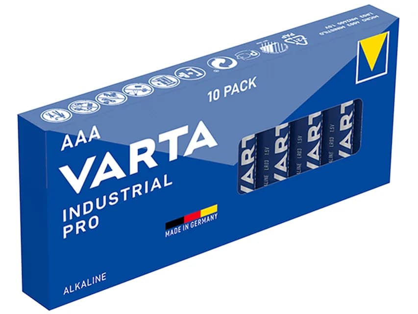 Baterii alcaline industriale VARTA