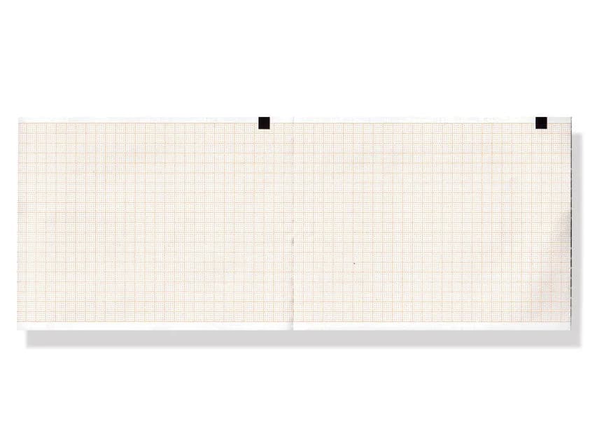 ECG hartie termica 110x140mm x200s pachet - grila portocalie