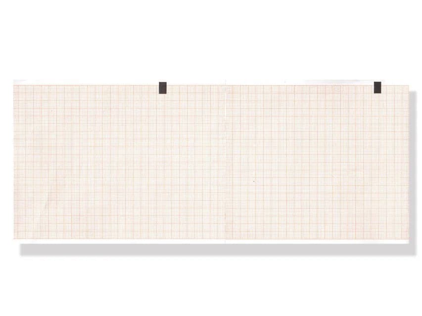 ECG hartie termica 108x140mm x200s pachet - grila portocalie