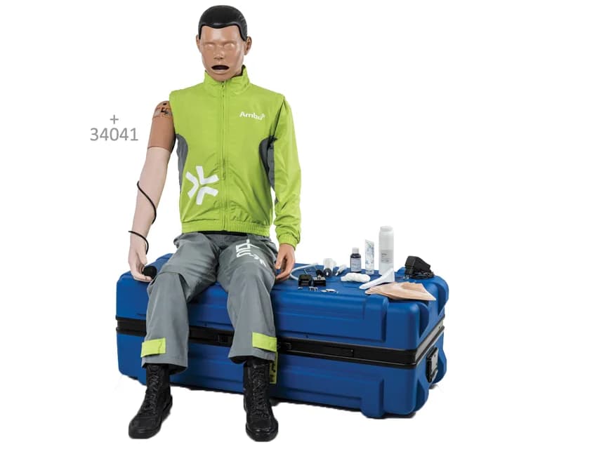 Manechin medical acordare prim ajutor AMBU MAN Advanced