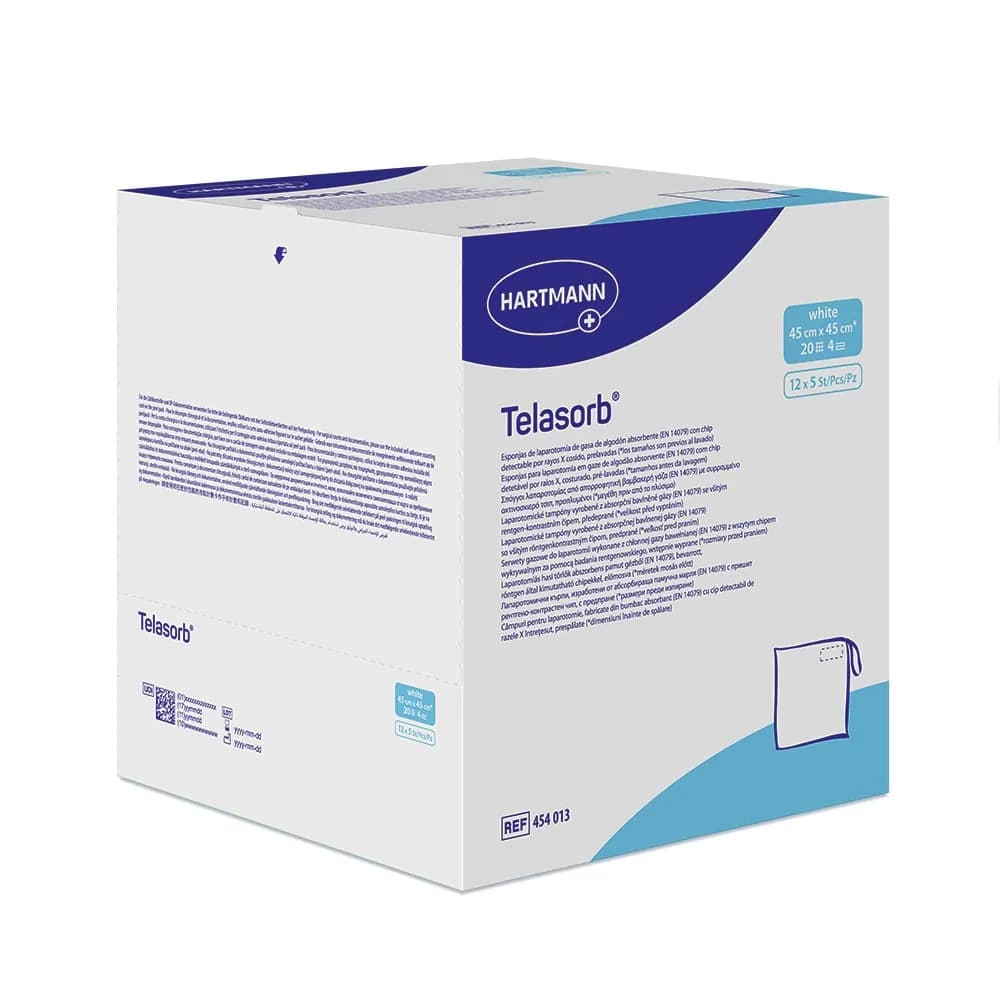 Telasorb steril 45 x 45cm, 4 straturi, verzi